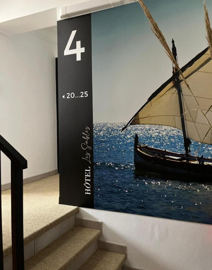 Hotel Les Sables - Urban Style - By Logis Hotels Canet-en-Roussillon Eksteriør billede