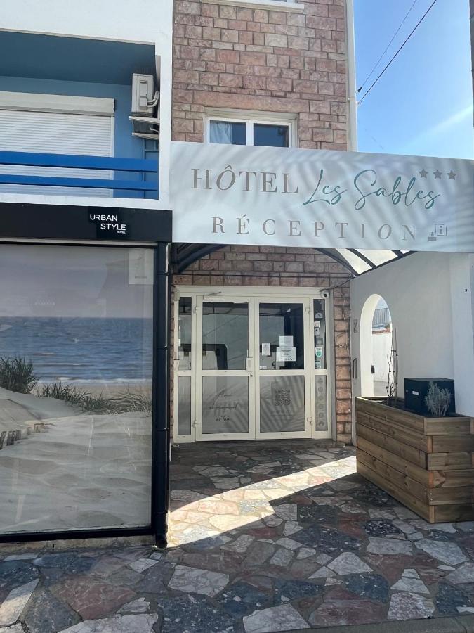 Hotel Les Sables - Urban Style - By Logis Hotels Canet-en-Roussillon Eksteriør billede
