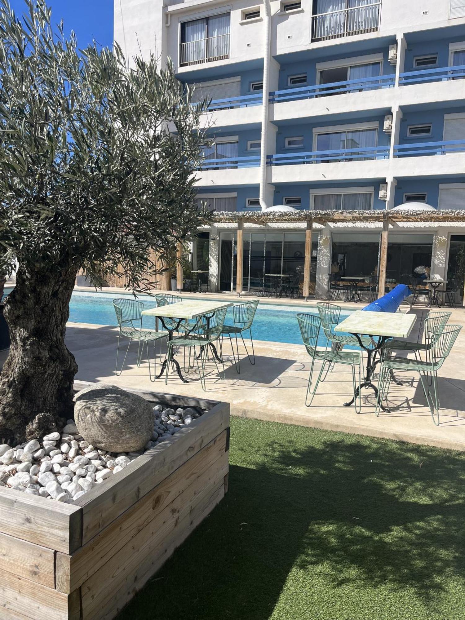 Hotel Les Sables - Urban Style - By Logis Hotels Canet-en-Roussillon Eksteriør billede